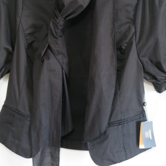 NWT barronduquette Onyx Black Marley Jacket Size M MSRP $485 - Picture 4 of 6